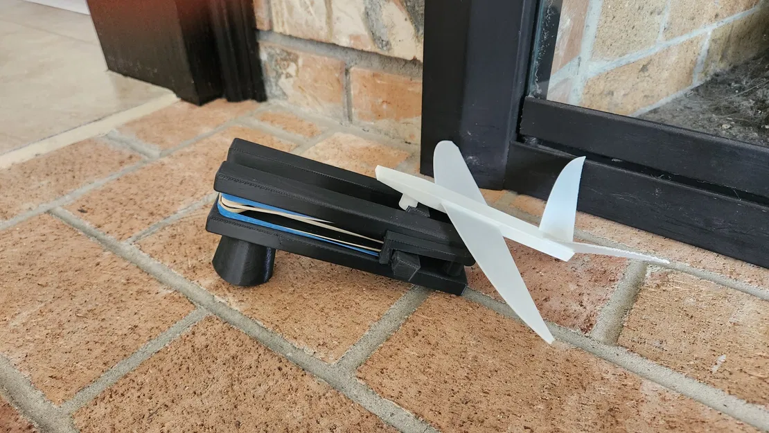 Tàu lượn có bệ phóng cầm tay in liền - Image 3