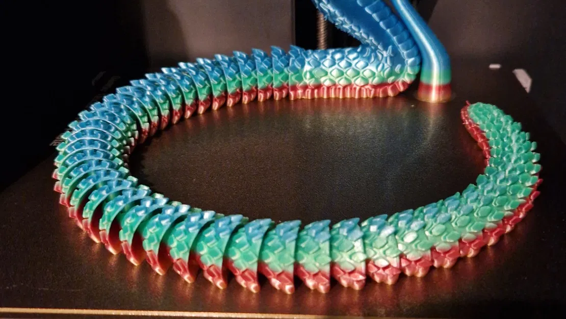 Rắn Hổ Mang Khớp Nối 3D - Image 2