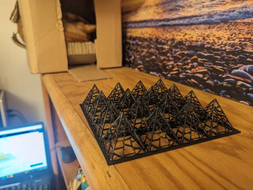 Chông Gai Chống Mèo Kiểu Voronoi - Image 1