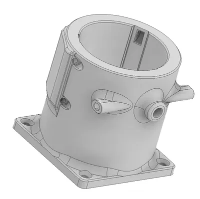 **Đầu lấy nét Crayford 2 inch - gia cố**