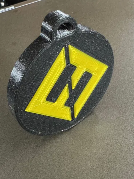 Thẻ hành lý / móc khóa Foo Fighters hai mặt - Image 3