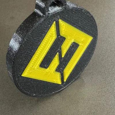 Thẻ hành lý / móc khóa Foo Fighters hai mặt