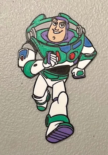 Nam châm Buzz Lightyear đa sắc màu 8 màu - Image 1