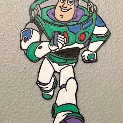 Nam châm Buzz Lightyear đa sắc màu 8 màu