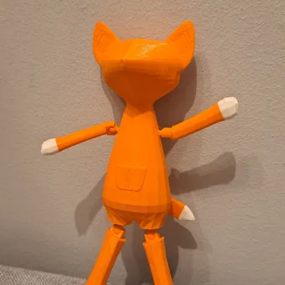 Mô hình cáo "Tutas lapsa" từ nhân vật truyền hình Latvia