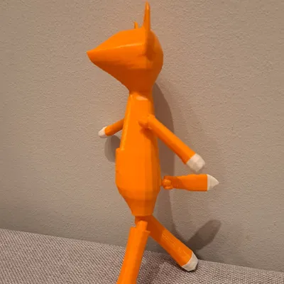 Mô hình cáo "Tutas lapsa" từ nhân vật truyền hình Latvia