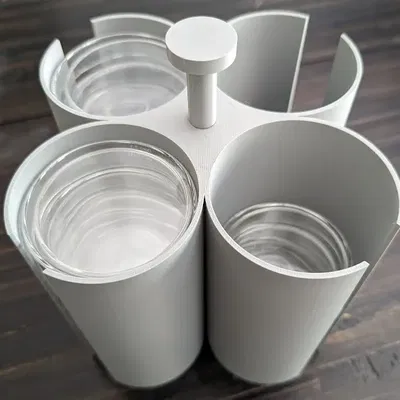 Giá đỡ đĩa Petri điều chỉnh kích thước và chiều cao