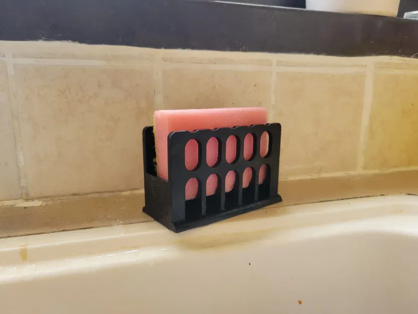 Giá đỡ bọt biển đứng với hệ thống thoát nước - Image 1