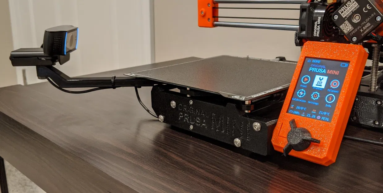 Giá đỡ webcam 1/4-20 cho máy in Prusa MINI - Image 1