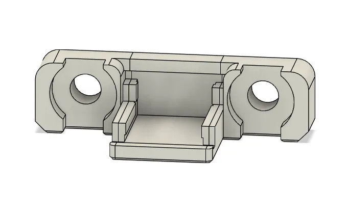 Giá đỡ Wago 221-412 Lên Thanh Nhôm Định Hình 2020 V3 (1-6 cái) - Image 1