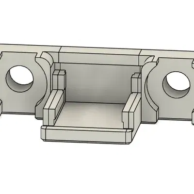 Giá đỡ Wago 221-412 Lên Thanh Nhôm Định Hình 2020 V3 (1-6 cái)