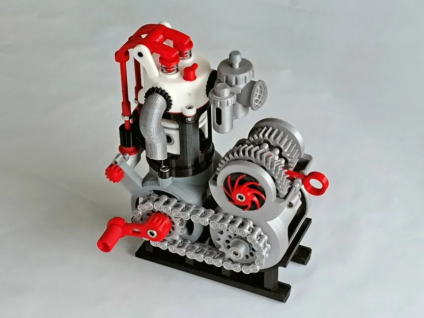 Động cơ Push Rod Có Hộp Số - Image 2