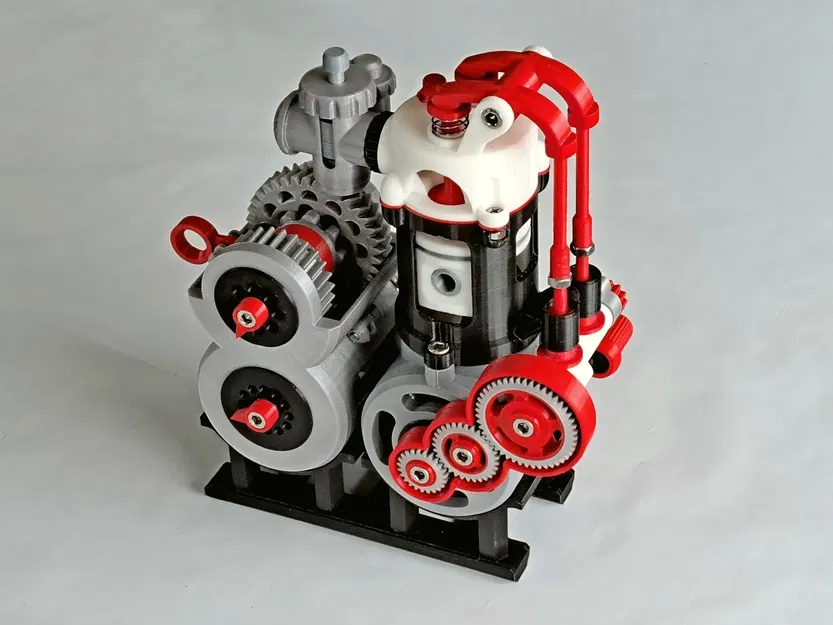 Động cơ Push Rod Có Hộp Số - Image 3