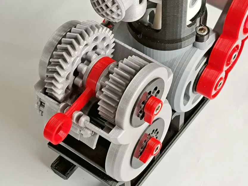 Động cơ Push Rod Có Hộp Số - Image 4