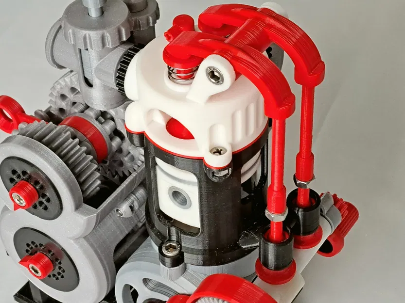 Động cơ Push Rod Có Hộp Số - Image 5