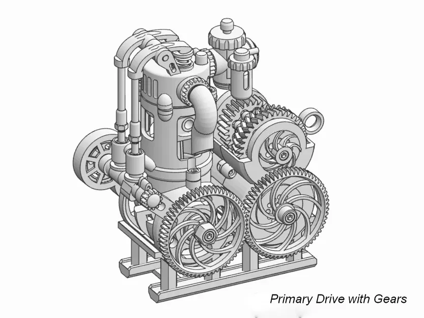 Động cơ Push Rod Có Hộp Số - Image 10
