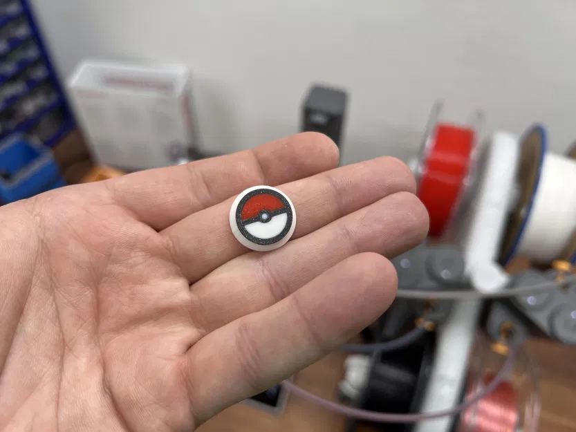 Pokeball cho cửa sổ máy ép nhựa A1 Mini Bambu Lab - Image 2