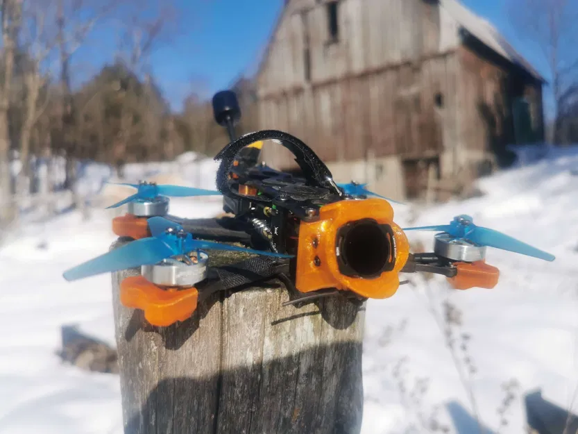 Giá Đỡ FPV Pod: cho O3, Walksnail, mọi thứ, Max-FOV, không cánh quạt, bảo vệ tối đa, mọi quad, mọi cam! - Image 4