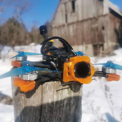 Giá Đỡ FPV Pod: cho O3, Walksnail, mọi thứ, Max-FOV, không cánh quạt, bảo vệ tối đa, mọi quad, mọi cam!