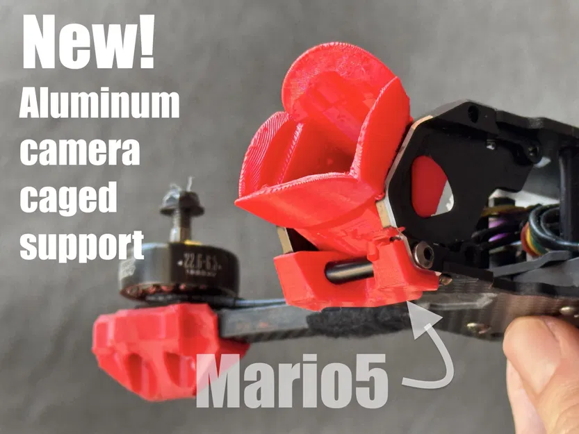 Giá đỡ DJI O4 Pro/Lite: FPV Max-FOV, gần như mọi quad/nghiêng/ND - Image 2