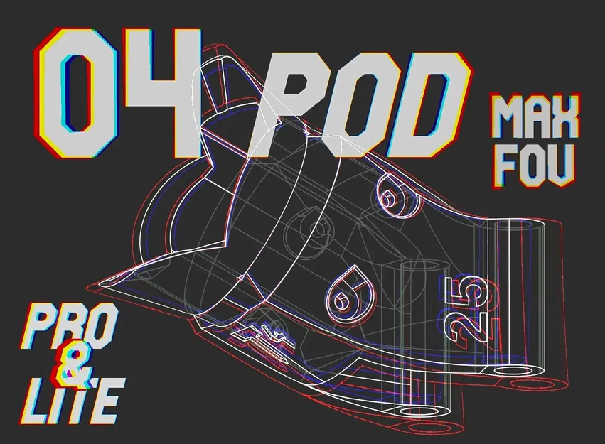 Giá đỡ DJI O4 Pro/Lite: FPV Max-FOV, gần như mọi quad/nghiêng/ND - Image 7