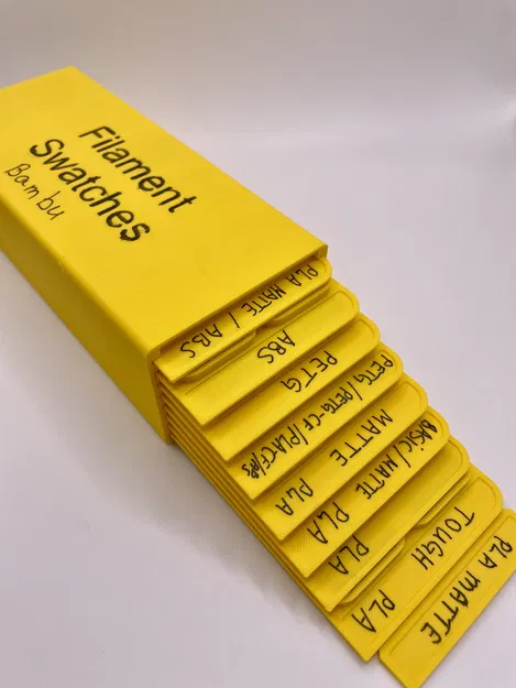 Giá đỡ và hộp lưu trữ mẫu filament cho 80 mẫu - Image 1