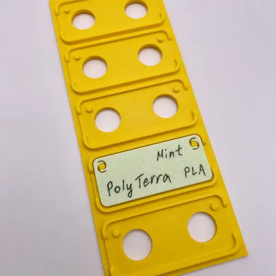 Giá đỡ và hộp lưu trữ mẫu filament cho 80 mẫu