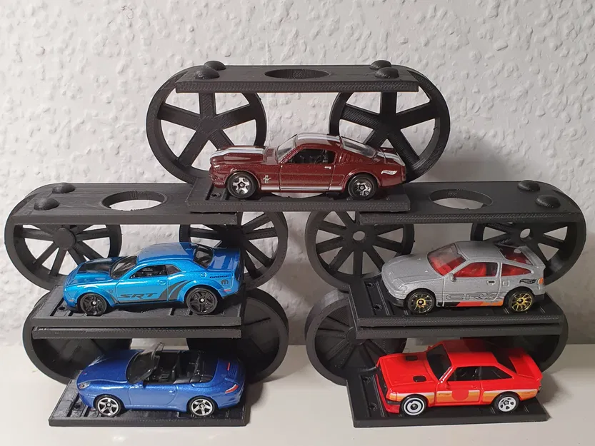 Giá đỡ mô hình Hotwheels/Matchbox đa năng - Image 1