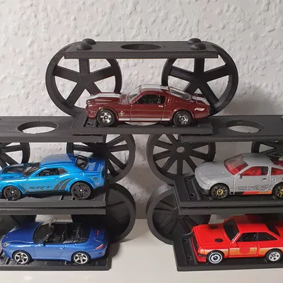 Giá đỡ mô hình Hotwheels/Matchbox đa năng