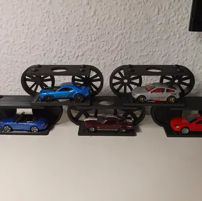 Giá đỡ mô hình Hotwheels/Matchbox đa năng