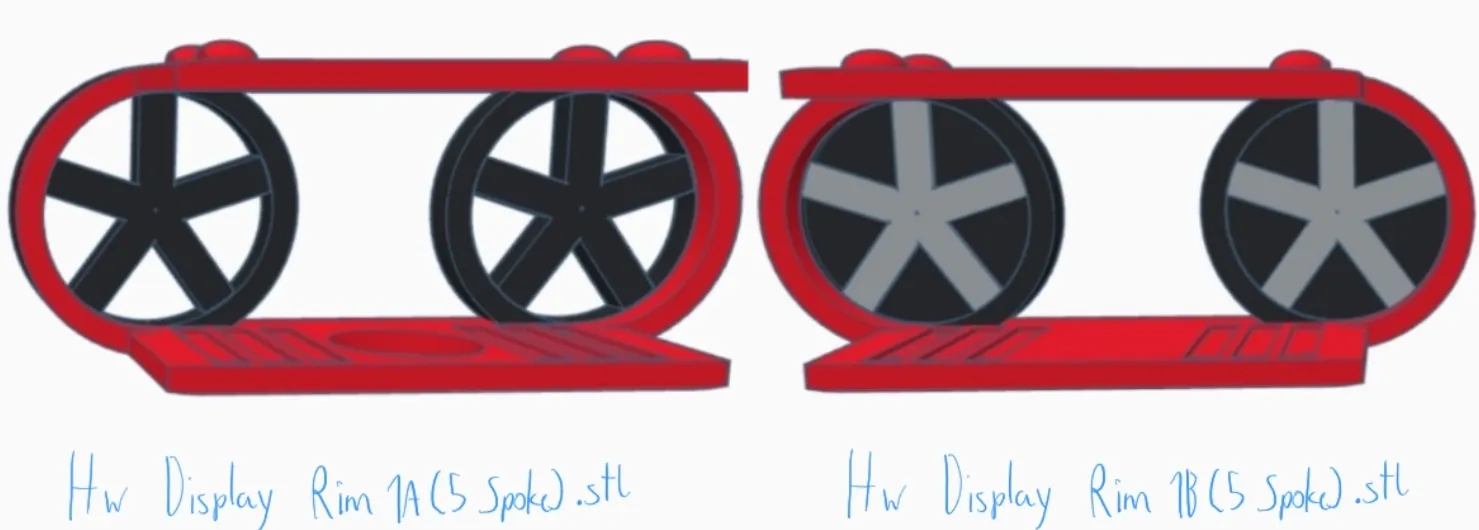 Giá đỡ mô hình Hotwheels/Matchbox đa năng - Image 4