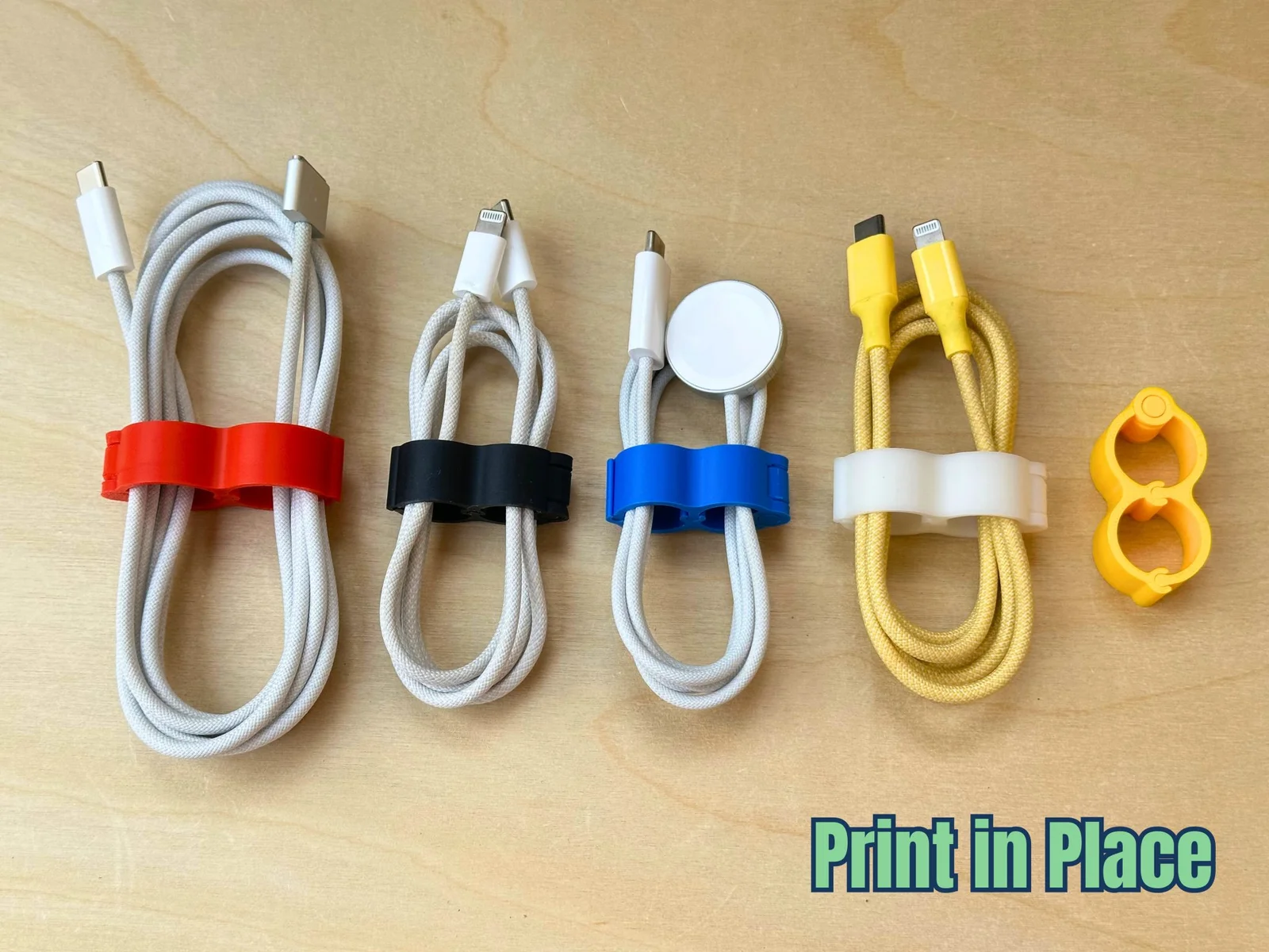 Kẹp Quản Lý Dây Cáp / Kẹp Dây Cáp Bấm - In tại chỗ 1