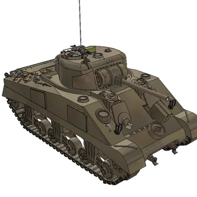 Xe tăng hạng trung M4 Sherman của Quân đội Hoa Kỳ