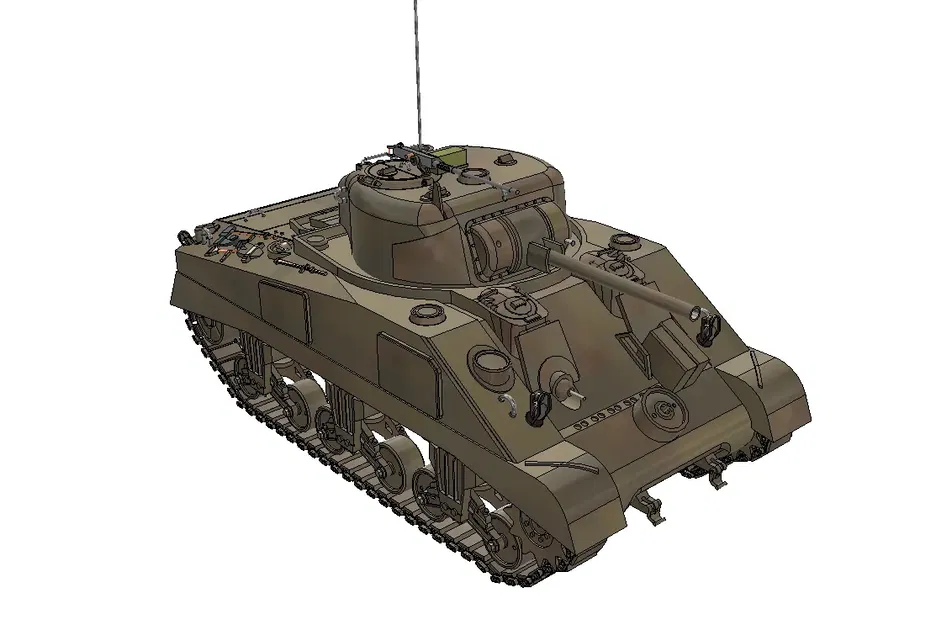 Xe tăng hạng trung M4 Sherman của Quân đội Hoa Kỳ - Image 2