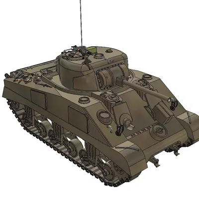 Xe tăng hạng trung M4 Sherman của Quân đội Hoa Kỳ