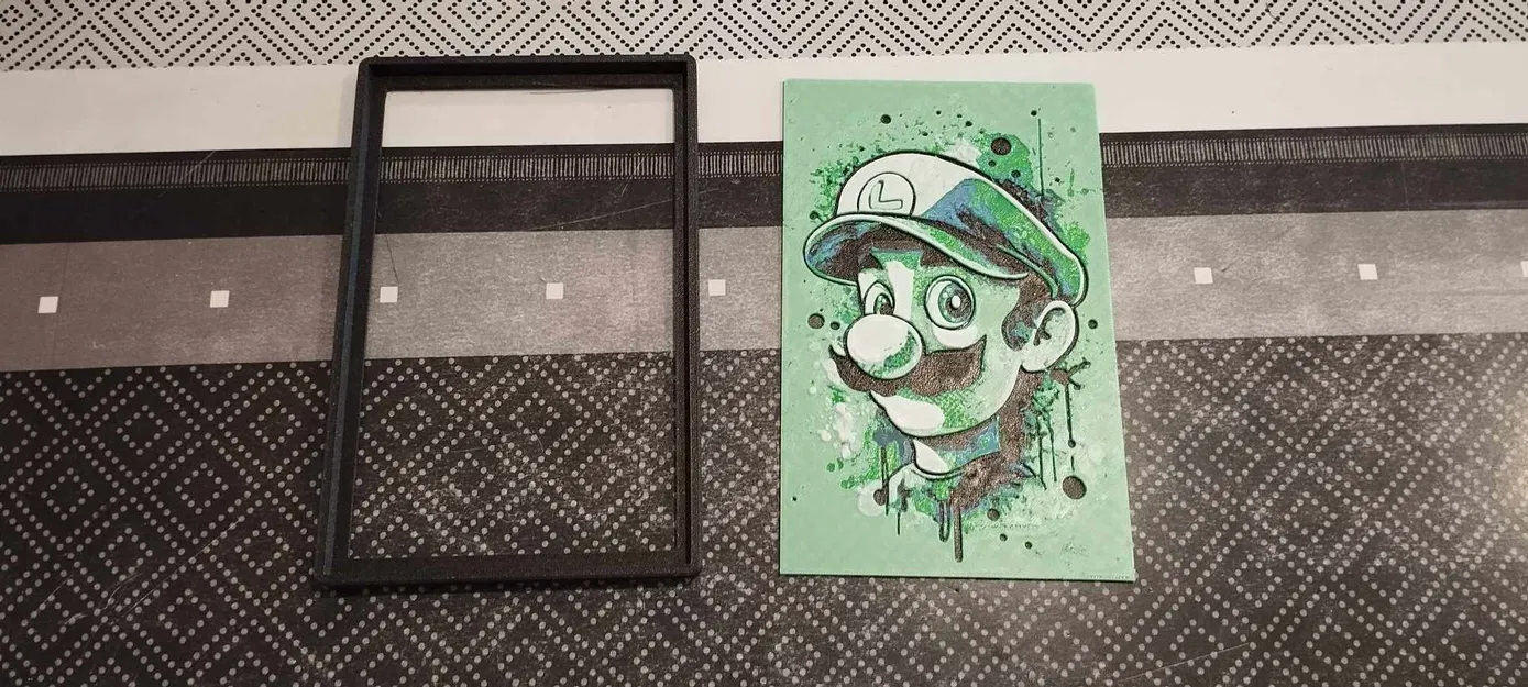 Khung tranh 125x200 cho bức họa Luigi (HueForge) - Image 2