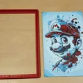 Khung tranh 150x240 cho bức tranh Mario - Thumbnail 2