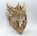 Mặt Nạ Ma Thuật Cổ Tích Chạm Khắc Gỗ - Thumbnail 4