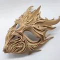 Mặt Nạ Ma Thuật Cổ Tích Chạm Khắc Gỗ - Thumbnail 5