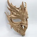 Mặt Nạ Ma Thuật Cổ Tích Chạm Khắc Gỗ - Thumbnail 6
