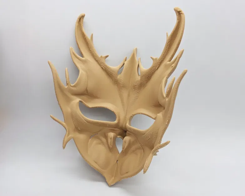 Mặt Nạ Ma Thuật Cổ Tích Chạm Khắc Gỗ - Image 8