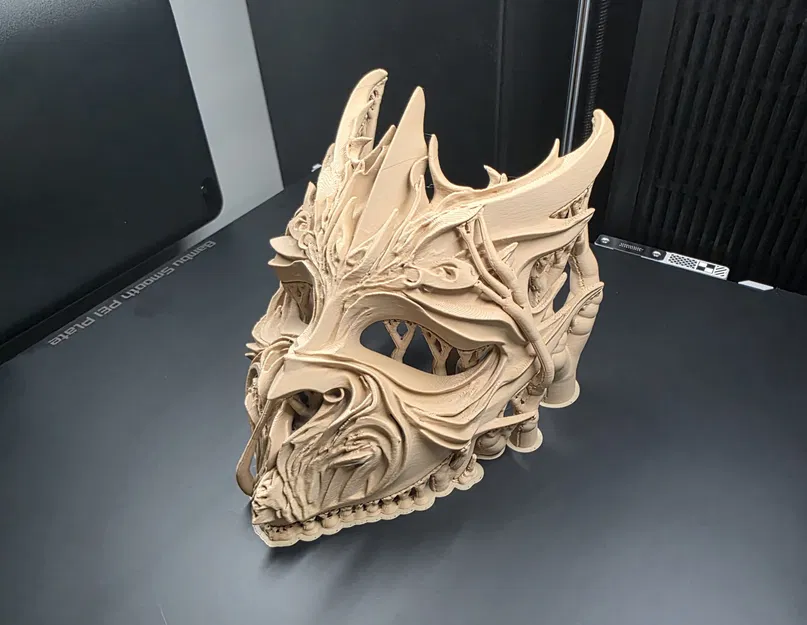 Mặt Nạ Ma Thuật Cổ Tích Chạm Khắc Gỗ - Image 9