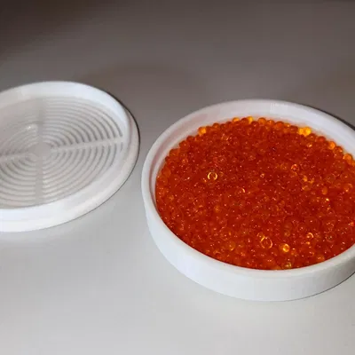Bình chứa Silica với nắp đậy lỏng cho filament khô