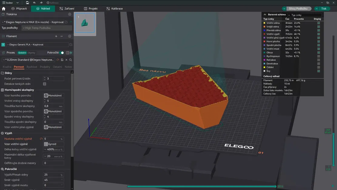 Mô hình máy in Elegoo Neptune 4 MAX cho xem trước slicer - Image 3