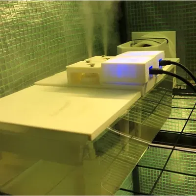 Máy tạo độ ẩm 3.3.3 với các bộ phận có thể thay thế cho Lều trồng (Martha) hoặc Tủ trồng cây