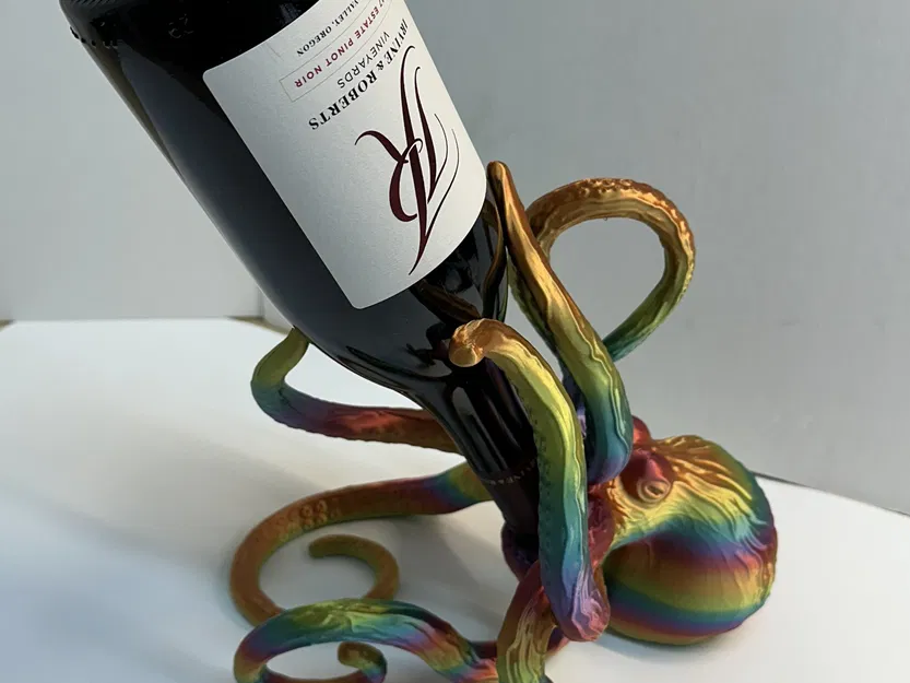 Giá Đỡ Chai Rượu Hình Bạch Tuộc - Image 1