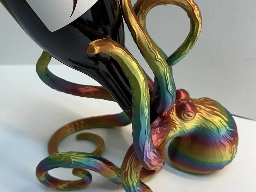 Giá Đỡ Chai Rượu Hình Bạch Tuộc - Image 2