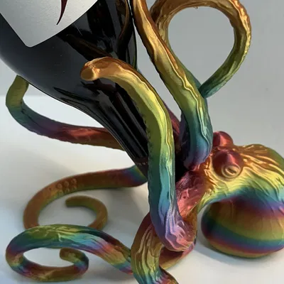 Giá Đỡ Chai Rượu Hình Bạch Tuộc