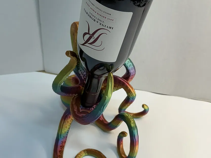 Giá Đỡ Chai Rượu Hình Bạch Tuộc - Image 3