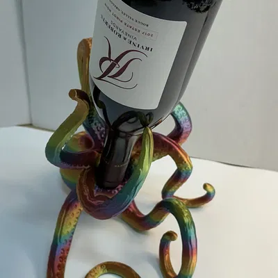 Giá Đỡ Chai Rượu Hình Bạch Tuộc